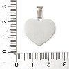 Valentine's Day 304 Stainless Steel Pendants SA-E001-12P-3