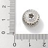 Rack Plating Brass Micro Pave Cubic Zirconia Beads KK-L224-031P-3