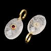 Natural Quartz Crystal Pendants G-F837-05A-2