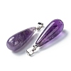 Natural Amethyst Pendants X-G-F707-14-3