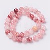 Natural Colorful Green Jade Beads Strands X-G-G757-02-12mm-2