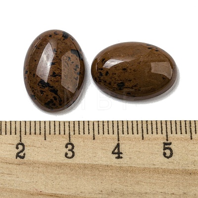 Natural Mahogany Obsidian Cabochons G-C115-01A-34-1