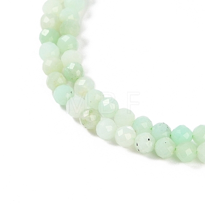 Natural Chrysoprase Beads Strands G-P542-A04-02-1