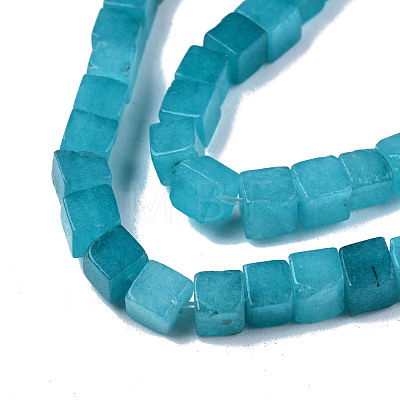 Natural White Jade Beads Strands G-N326-147B-1