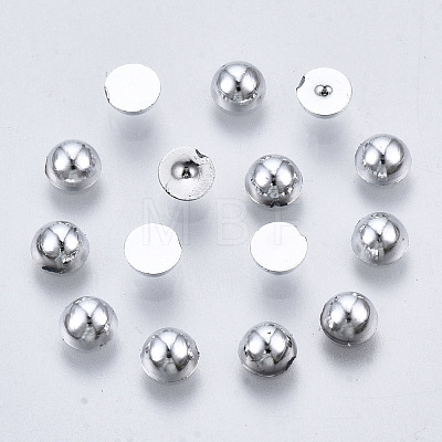 ABS Plastic Cabochons OACR-S034-4mm-02-1