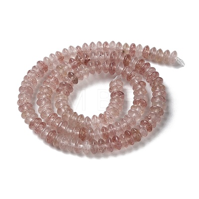 Natural Strawberry Quartz Beads Strands G-Z030-A17-01-1