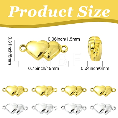 Alloy Magnetic Clasps FIND-CJZ0009-01-1
