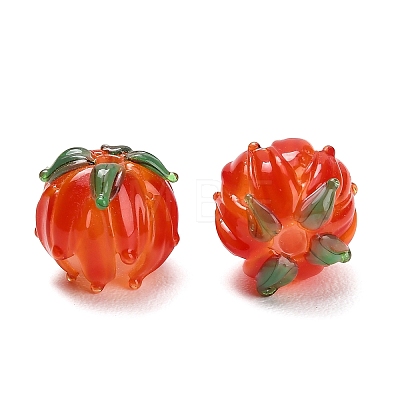 Handmade Lampwork Beads LAMP-F041-02-A03-1