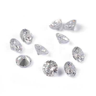 Cubic Zirconia Cabochons ZIRC-M002-4mm-007-1