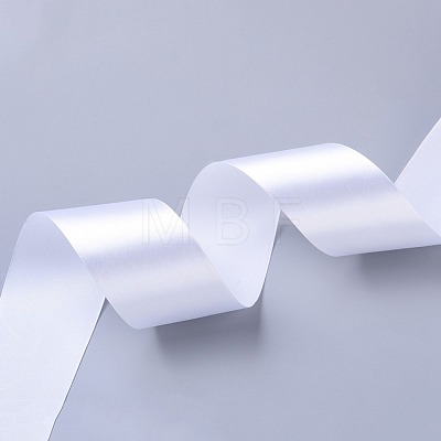 2 inch(50mm) White Satin Ribbon Wedding Sewing DIY X-RC50MMY-001-1