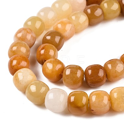 Natural Topaz Jade Beads Strands G-T138-137-1