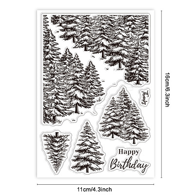 Custom Summer Theme PVC Plastic Clear Stamps DIY-WH0631-0114-1