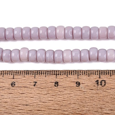 Opaque Glass Beads Strands GLAA-NH0002-B01-C08-1
