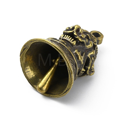 Brass Bell Pendants FIND-WH0110-082-1