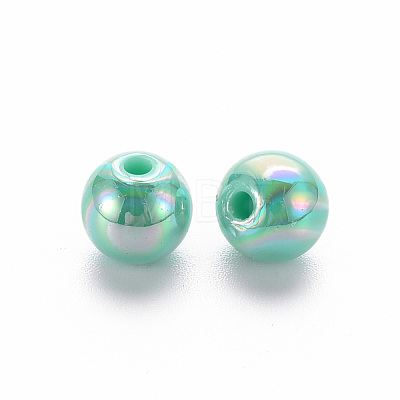 Opaque Acrylic Beads MACR-S370-D8mm-S035-1