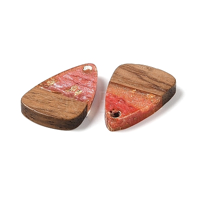 Resin & Wood Pendants WOOD-S061-02D-1