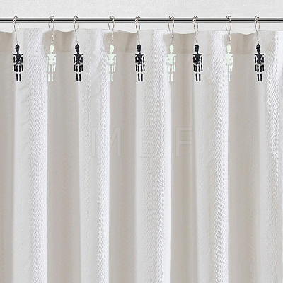 Iron Shower Curtain Rings for Bathroom HJEW-PH01855-1
