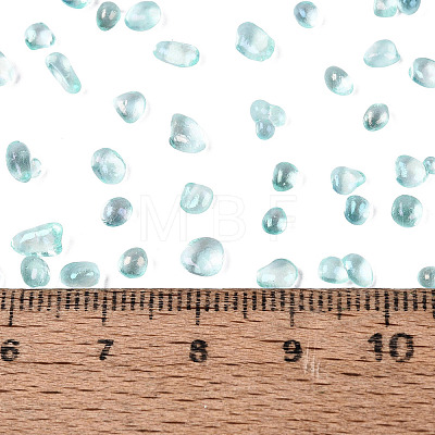 Transparent Electroplate Glass Beads EGLA-Q138-01F-1