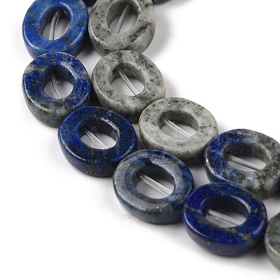 Natural Lapis Lazuli Beads Strands G-M439-A12-01-1