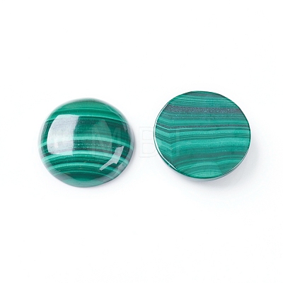 Natural Malachite Cabochons G-E557-06G-1