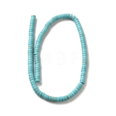 Synthetic Turquoise Dyed Beads Strands G-E594-20B-1