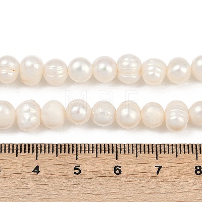 Natural Cultured Freshwater Pearl Beads Strands PEAR-I007-07Y-08A-1