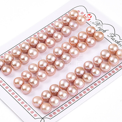 Grade 6A Natural Cultured Freshwater Pearl Beads PEAR-N018-6A-8590C-1