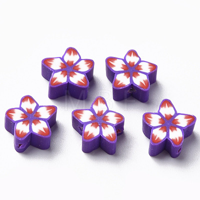 Handmade Polymer Clay Beads CLAY-N008-044I-1