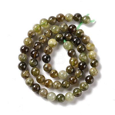 Natural Garnet Beads Strand G-E584-02A-1