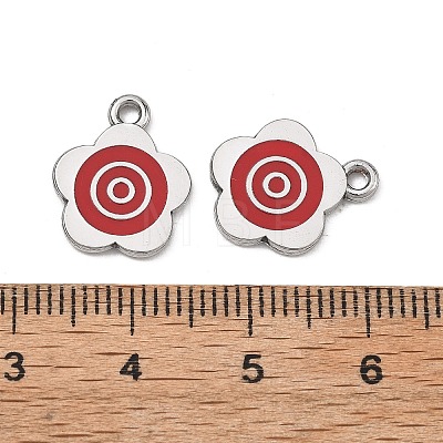 Alloy Enamel Pendants ENAM-G235-03P-03-1