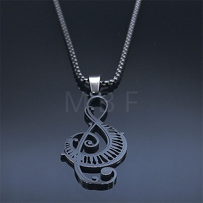 304 Stainless Steel Pendant Necklaces PW-WG17577-01-1
