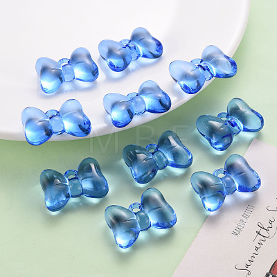 Transparent Acrylic Pendants TACR-T024-02BB-940-1