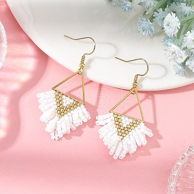 304 Stainless Steel Dangle Earrings EJEW-MZ00806-01-1