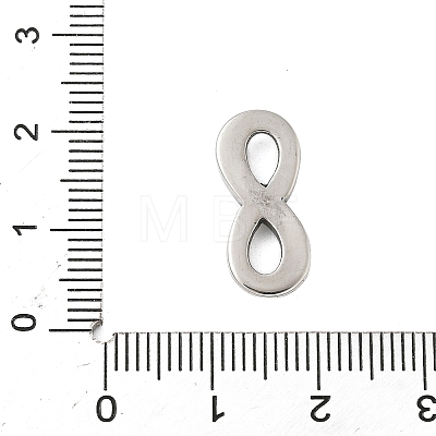 304 Stainless Steel Infinity Linking Rings STAS-S185-13P-A-1