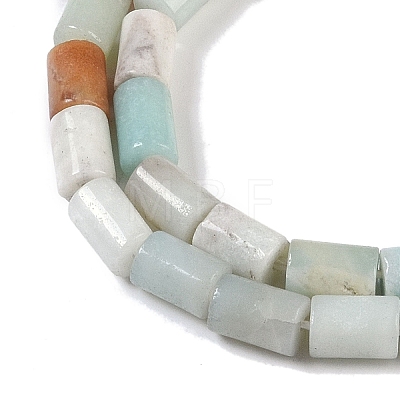 Natural Flower Amazonite Beads Strands G-C128-A01-01-1