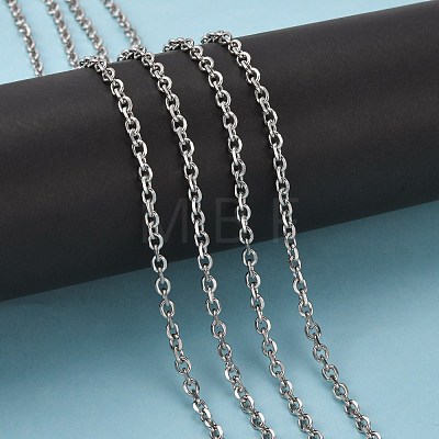 304 Stainless Steel Cable Chains CHS-K002-28-1
