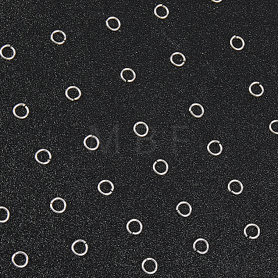 50Pcs 925 Sterling Silver Open Jump Rings STER-BBC0006-18B-1