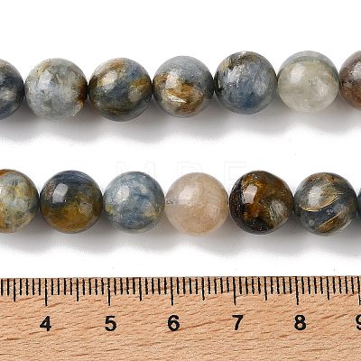 Natural Kyanite Beads Strands G-H361-A01-10mm-1
