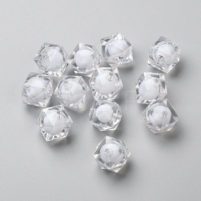 Transparent Acrylic Beads TACR-S112-20mm-01-1