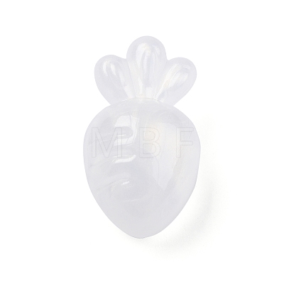 Opaque Acrylic with Glitter Powder Beads SACR-G024-02-1