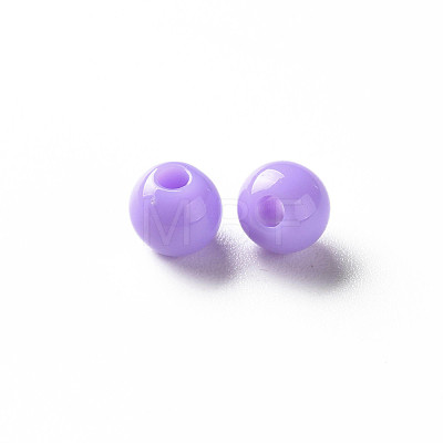 Opaque Acrylic Beads MACR-S370-C6mm-A32-1