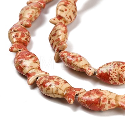Synthetic Turquoise Beads Strands TURQ-F019-01F-1
