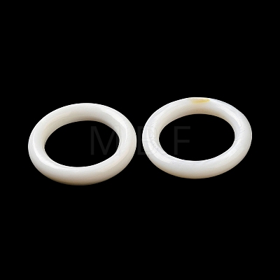 Natural White Shell Linking Ring SSHEL-M022-06B-1