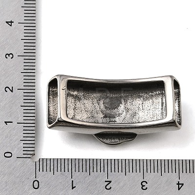 304 Stainless Steel Slide Charms STAS-F356-13AS-02-1