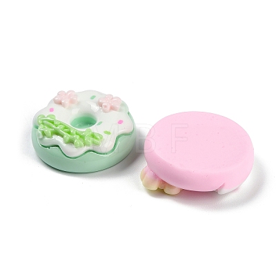 Opaque Resin Decoden Cabochons RESI-I338-08-1