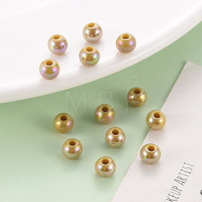 Opaque Acrylic Beads MACR-S370-D6mm-29-1