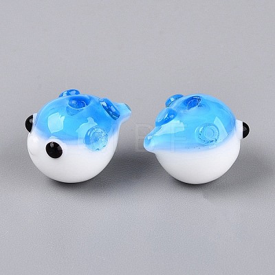 Handmade Lampwork Beads LAMP-Q039-12B-1