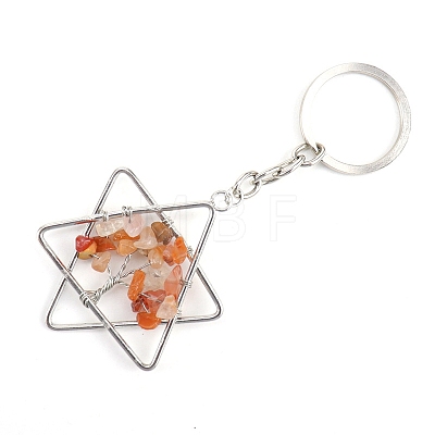 Gemstone Keychains PW-WG361CF-07-1