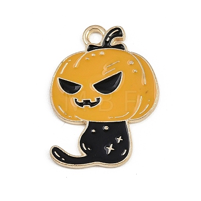 Halloween Alloy Enamel Pendants FIND-I052-01KCG-05-1