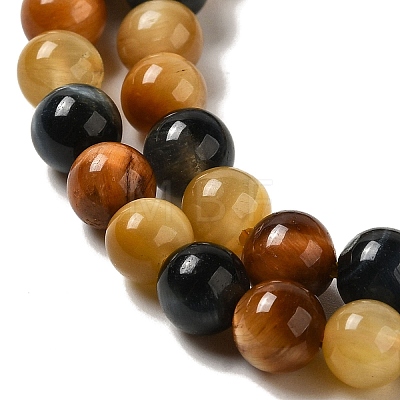 Natural Tiger Eye Beads Strands G-D083-A02-03-1